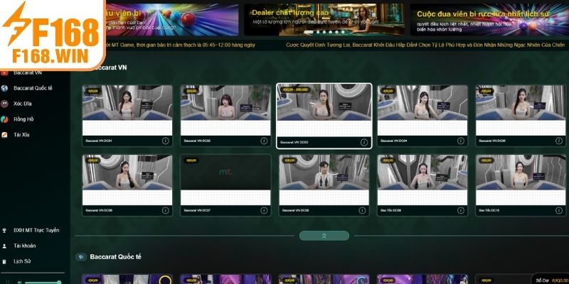 Điểm danh sản phẩm đặc sắc tại sảnh Casino