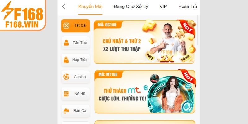 Tầm quan trọng của ưu đãi F168 trong cá cược